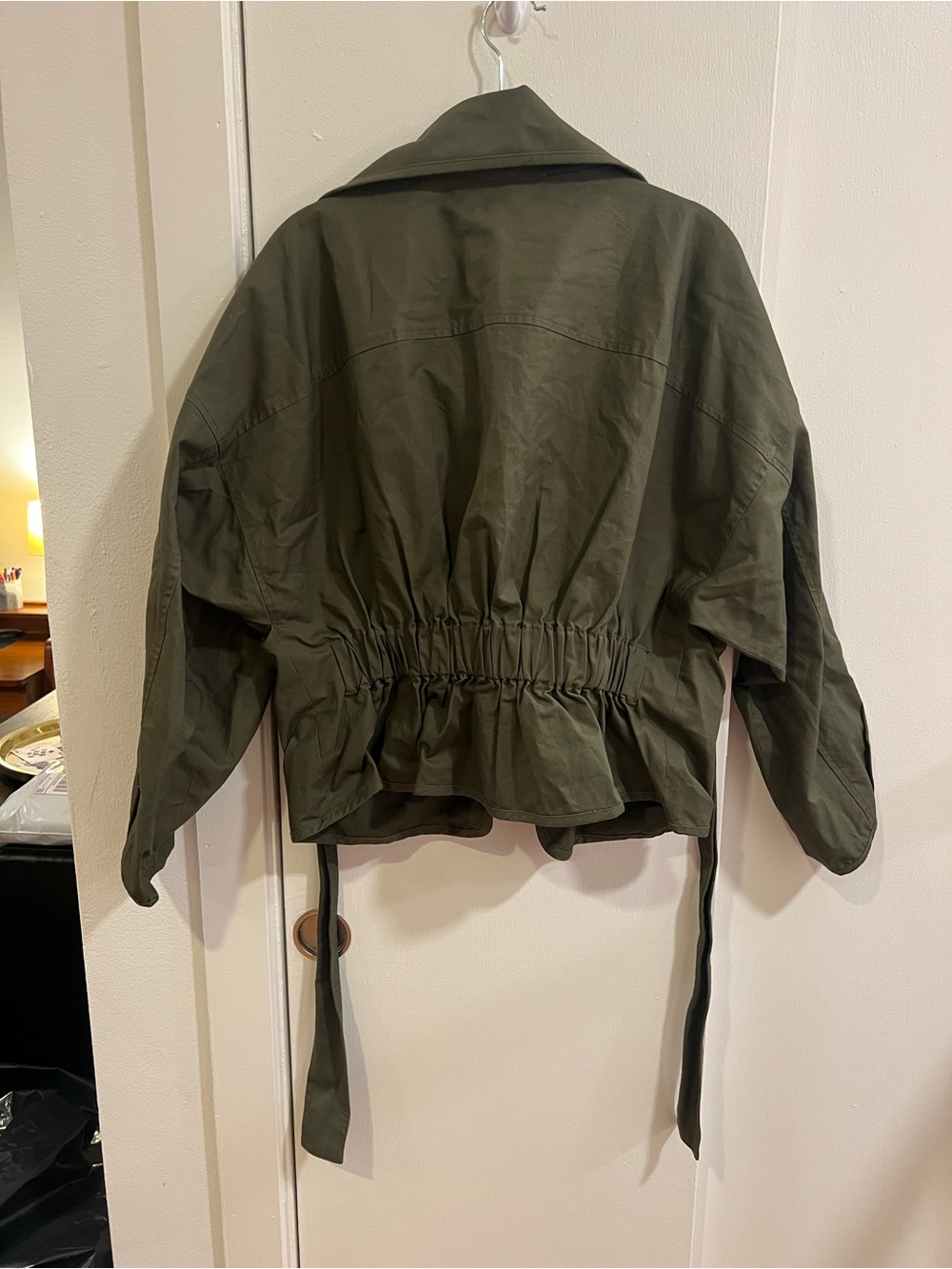Anthropologie Women's Olive Green Utility Jacket - Picture 5 of 6